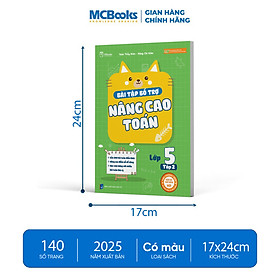 Bài Tập Bổ Trợ Nâng Cao Toán Lớp 5 - Phân loại lẻ/combo - Nhà Xuất Bản Dân Trí