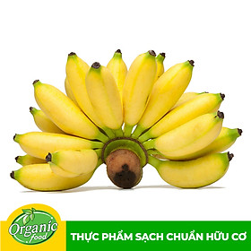 Chuối sứ hữu cơ Organicfood - 1kg