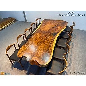 Mua Bàn Làm Việc Gỗ Me Tây  Bàn Ăn Gỗ Me Tây  Bàn Gỗ Me Tây Nguyên Tấm Dài 2 9m Rộng 1 3m Dày 7cm