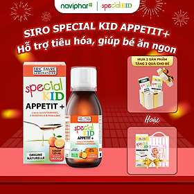 TPBVSK Special Kid Appetit+ Bổ sung các loại Vitamin và Khoáng chất - Hỗ trợ tiêu hóa tốt, giúp bé ăn ngon miệng (125ml)[Siro – Nhập khẩu Pháp]