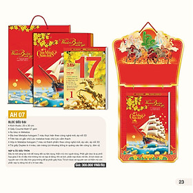 Lịch Bloc 2026 - Thuận buồm xuôi gió (20x30 cm) - AH07