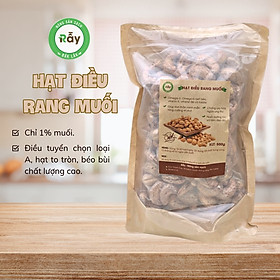 Hạt điều rang muối Bình Phước size A cồ cao cấp chỉ 1% muối, sạch và chất lượng nhất