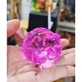 Mua Chú Heo bằng đá lưu ly phong thủy size 5cm (chọn màu) - Sung túc - Tài Lộc - Bình An