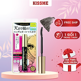 Mascara  Dài Và Cong Mi ,Không Lem Trôi  Kissme Long Up WP ( 6g)