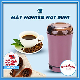 Máy xay hạt khô, xay bột ngũ cốc, gia vị đa năng cao cấp – Máy xay cà phê cầm tay (siêu nhuyễn/ tiện lợi) 01496