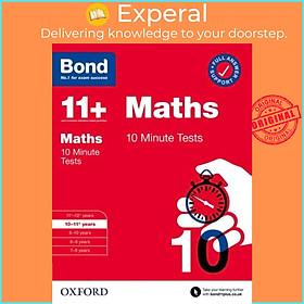 Sách - Bond 11+: Bond 11+ 10 Minute Tests Maths 10-11 years: For 11+ GL assessment a by Bond 11+ (UK edition, paperback)