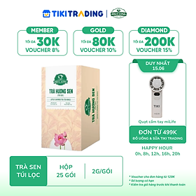 Trà sen túi lọc 2g x 25 gói Phúc Long