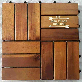 Mua Combo 8 tấm Ván sàn gỗ ( sơn 3 lớp PU )