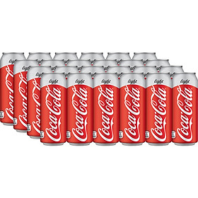 Lốc 24 Lon Nước Giải Khát Không Đường Coca-Cola Light 320mlx24