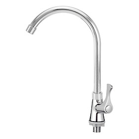 Vòi rửa chén nước lạnh gắn chậu cần cứng
