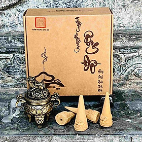 Nhang Nụ Trầm Hương Ông Đồ, Loại Lắng Đọng, Nhang Sạch Thuần Tự Nhiên