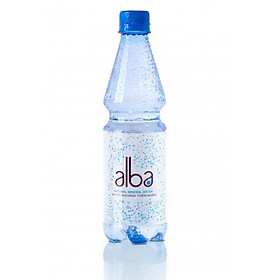 Thùng 24 chai Nước khoáng thiên nhiên ALBA không gas PET 500ml