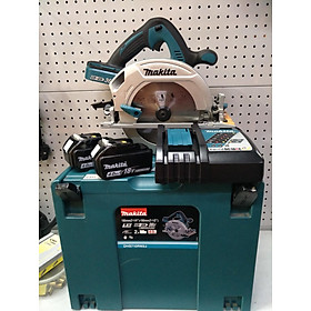 Mua MÁY CƯA ĐĨA DÙNG PIN (190MM)(18VX2) (01 ĐẾ SẠC NHANH 02 PIN 18V 4.0AH) MAKITA DHS710RM2J- HÀNG CHÍNH HÃNG