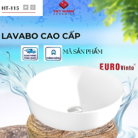 CHẬU RỬA MẶT LAVABO EUROVINTO CAO CẤP MÃ HT-115