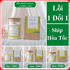 Mua Nến Thơm AGAYA (Candle Cup) Mùi Gingergrass - Nến thơm tinh dầu thiên nhiên mùi ấm áp tụ họp sum vầy