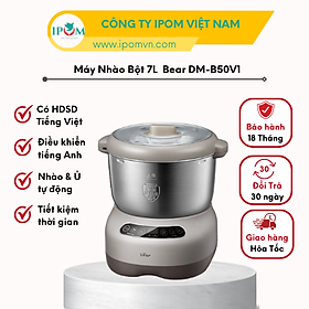 Mua Máy Trộn Bột Bear 5L Inox 304  Ủ Bột  Nhào Bột  Nhồi Bột Nhanh  Công Suất Lớn Chống Dính - DM-B50V1 - Hàng Chính Hãng