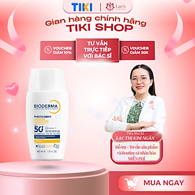 Sữa chống nắng Bioderma phổ rộng ráo mịn, bảo vệ da toàn diện Photoderm XDefense Ultra-fluid SPF50+ 40ml