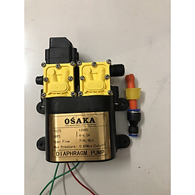 Mua Máy bơm đôi ZUKUI-OSAKA tăng áp lực nước mini 12V 120W Lưu lượng 9L/phút Tự động hút và ngắt nước