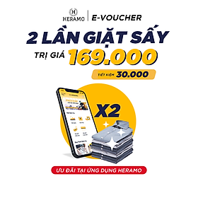 Hình ảnh HCM [E-voucher] Gói 2 lần Giặt Sấy Áo Quần - giao nhận tận nơi tại ứng dụng HERAMO