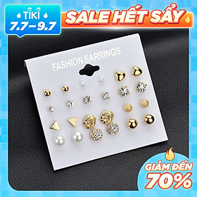 SET HOA TAI, SET KHUYÊN TAI, SET BÔNG TAI SIÊU HOT BHBT299