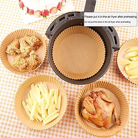 Mua Sét 50 Miếng Giấy Nến Lót Nồi Chiên Không Dầu Hình Tròn Size 20cm