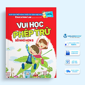 Tủ Sách Tư Duy Toán Học Hàn Quốc - Vui Học Phép Trừ (Số Nhỏ Hơn 5)