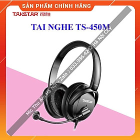 Mua Tai Nghe Kiểm Âm Takstar TS-450M Gaming Có Mic   Độ Nhạy Cao   Kiểm Âm Cực Tốt .Dây Dài 2 Mét   Độ Bền Cực Cao