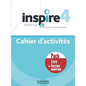 Sách học tiếng Pháp INSPIRE 4 - PACK CAHIER D'ACTIVITES + VERSION NUMERIQUE (B2) - Dashiell Hammett