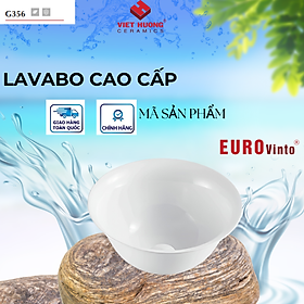 Mua CHẬU RỬA MẶT LAVABO EUROVINTO CAO CẤP MÃ G356
