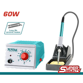 Mua MỎ HÀN CHÌ 60W KÈM MÁY ỔN ĐỊNH NHIỆT TOTAL TET160911 - HÀNG CHÍNH HÃNG