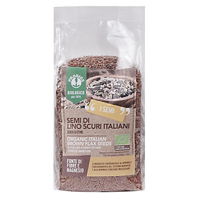 Hạt Lanh Nâu Hữu Cơ 500g ProBios Organic Italian Brown Flax Seeds