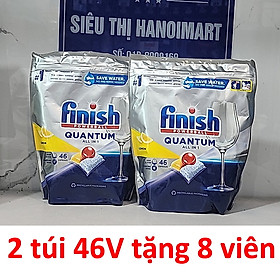 VIÊN RỬA CHÉN BÁT FINISH QUANTUM TÚI 100 VIÊN