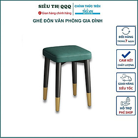 Mua ghế đôn văn phòng gia đình sang trọng vải sợi nano - Hàng nhập khẩu