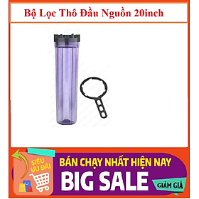 Mua Bộ Lọc Thô Đầu Nguồn 20inch 1 Cấp Lọc