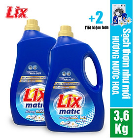 COMBO 2 chai nước giặt LIX matic hương nước hoaNGM40