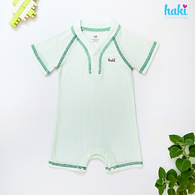 Bộ body đùi tay raglan cổ trụ vải gỗ sồi cao cấp cho bé 4-12kg + Set body liền thân cho bé chất liệu Modal siêu mềm mịn, hàng chính hãng xuất khẩu HAKI BM010