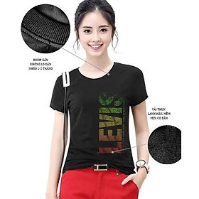 Áo Thun Nữ có BigSize, đủ size Từ S Đến 8XL, Áo Phông nữ cotton, Mặc Mịn Thoáng Mát-Thời Trang Waoo, Mẫu ATNN478