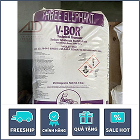 Borax,99,5% hàng thực phẩm, Thổ Nhĩ Kì, hàn the thực phẩm, có xuất hoá đơn VAT