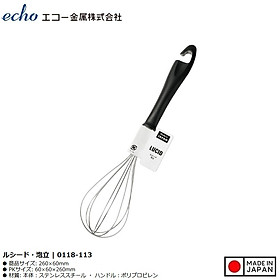 Mua Dụng cụ đánh trứng tạo bọt Echo Lucido 26cm - Hàng Nội Địa Nhật Bản
