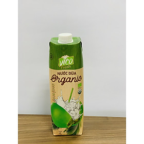 1 HỘP NƯỚC DỪA ORGANIC VICO FRESH 1L