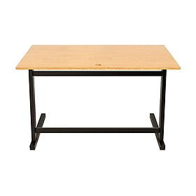 Bàn Oak-Z Vân Sồi Chân Đen TH01