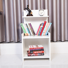 Kệ Đôn Giá Sách Lắp Ghép Đa Năng Để Đồ, Để Sách Đầu Giường Đa Tầng Tiện Lợi Gỗ Cao Cấp Nội Thất ZAPI