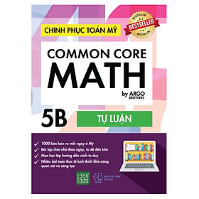 Sách - Common Core Math - Chinh phục Toán Mỹ 5B (1980)