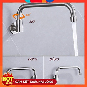 Mua Vòi nước  Vòi bếp nấu cao cấp inox 304 tiện dụng VB02