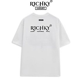 Mã INBAU300 giảm 10% đơn 250K Áo Thun Unisex Richky Premium Tee Luxury