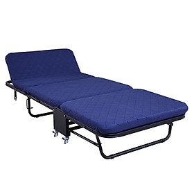 Giường ngủ thông minh gấp gọn NIKITA, Khung thép sơn tĩnh điện, Xếp gọn thành ghế sofa, Bánh xe di chuyển dễ dàng