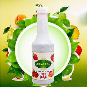 Siro Dâu Chang Thai 1000ml