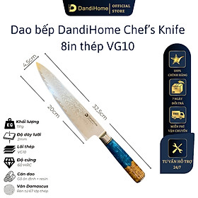 Mua Dao nhà bếp thái đa năng DandiHome thép cao cấp