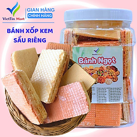 Bánh Xốp Kem Sầu Riêng 400g VIETTIN MART