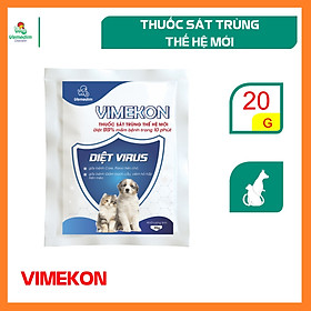 Vemedim VIMEKON (pets) -thuốc sát trùng thế hệ mới, sát trùng chuồng trại, thiết bị, gói 20g